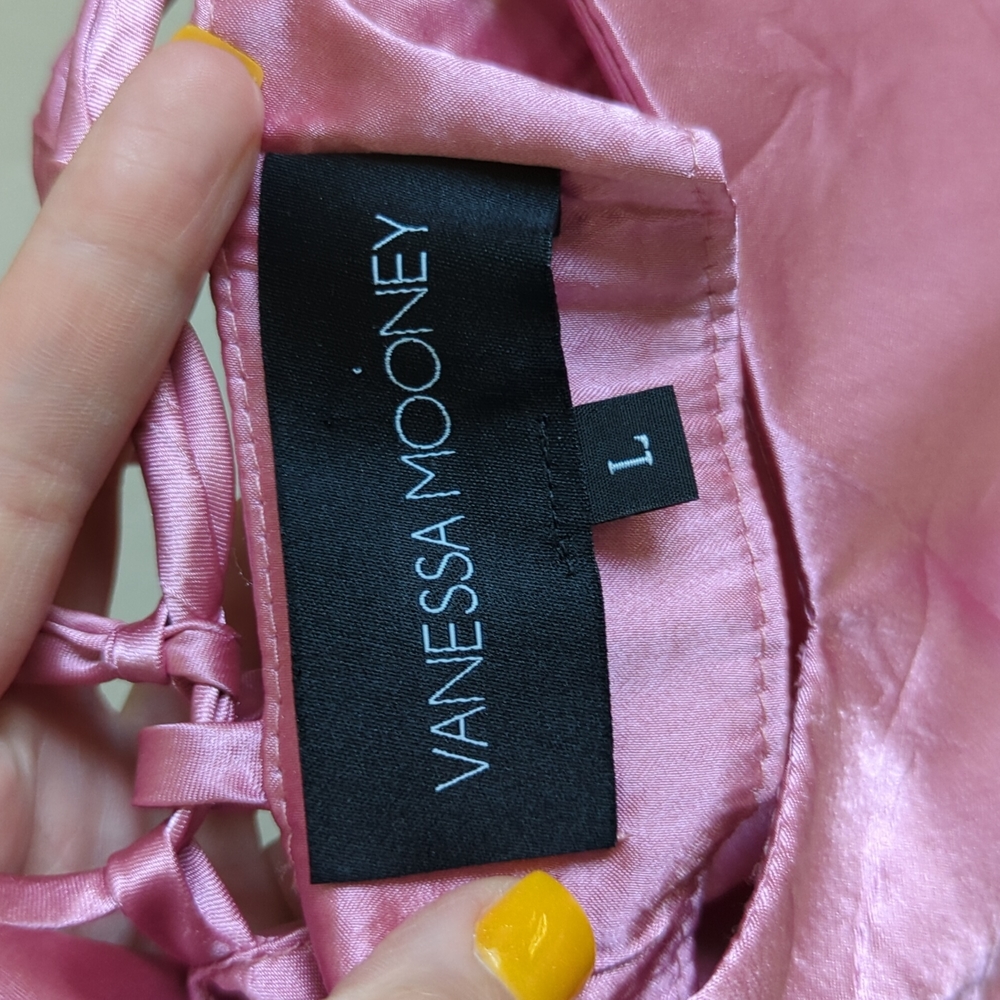 Vanessa Mooney LaLa Slip Dress in Pink - Picture 2 of 4